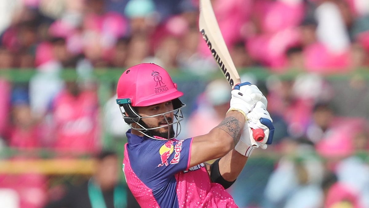 <div class="paragraphs"><p>Riyan Parag smashed 84* off 45 balls against Delhi Capitals</p></div>