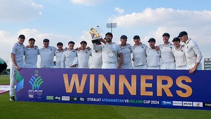 <div class="paragraphs"><p>Ireland registered their maiden Test win as they beat Afghanistan by 6 wickets.</p></div>