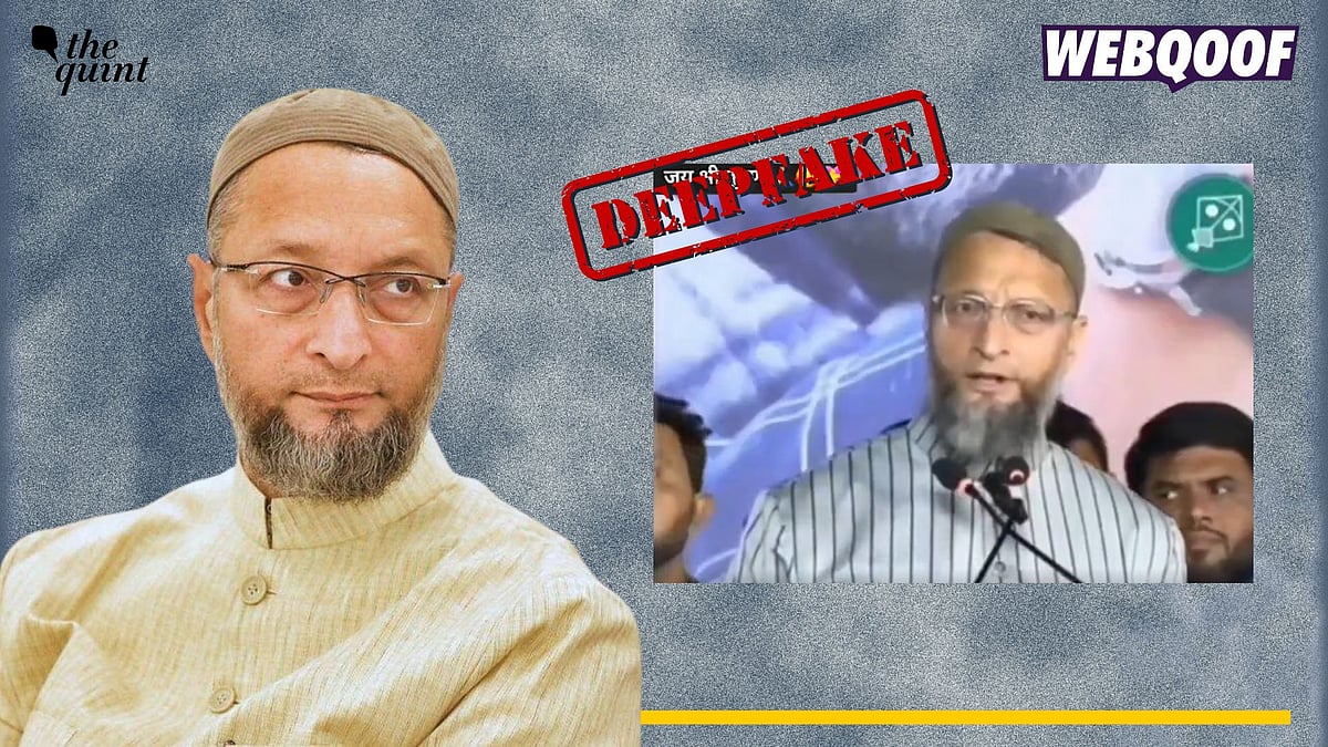 <div class="paragraphs"><p>Fact-check: A deepfake video of Asaduddin Owaisi chanting Hindu prayers is going viral as real.</p></div>