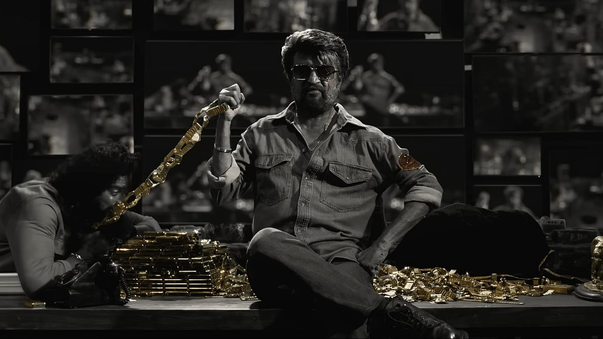 <div class="paragraphs"><p>Rajinikanth in a still from the<em> Coolie</em> teaser.</p></div>