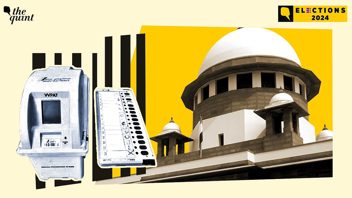 <div class="paragraphs"><p>Supreme Court rejects pleas on EVM-VVPAT verification.</p></div>