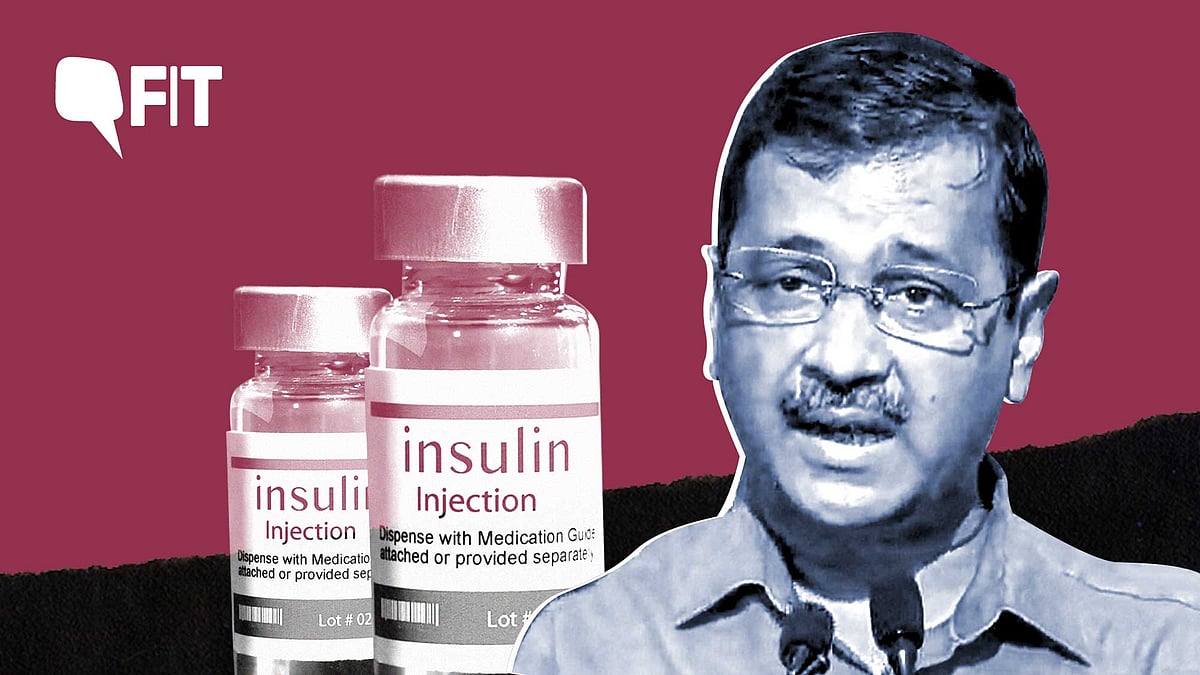 <div class="paragraphs"><p>With chants of ‘Kejriwal ko insulin do’, AAP leaders in Delhi protested outside the Tihar jail on Sunday, 21 April.</p></div>