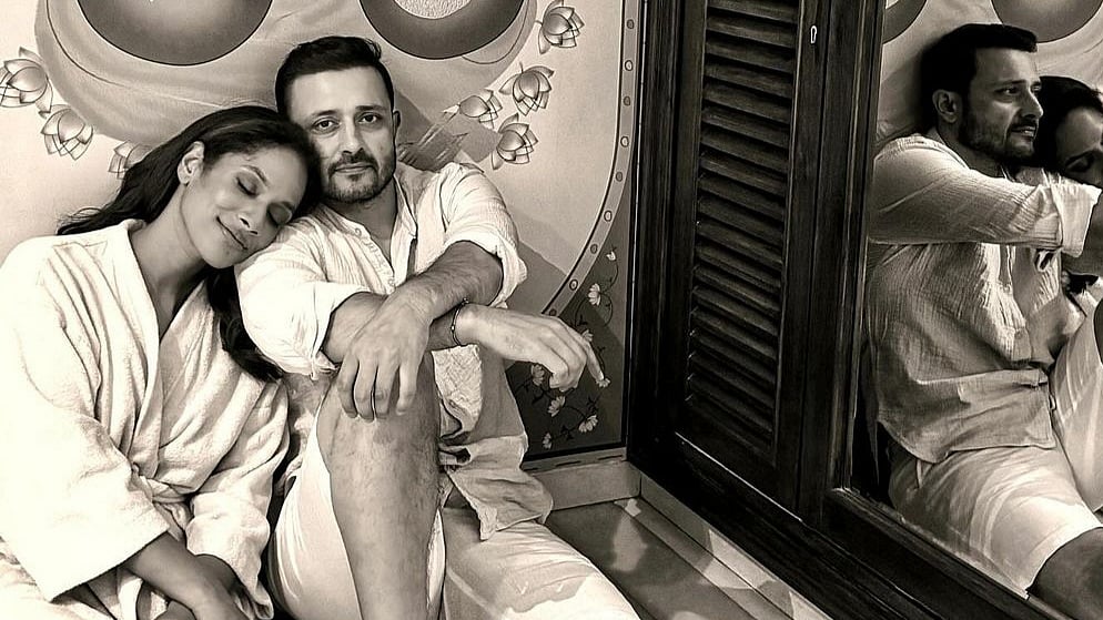 <div class="paragraphs"><p>Masaba and Satyadeep announce their pregnancy.&nbsp;</p></div>