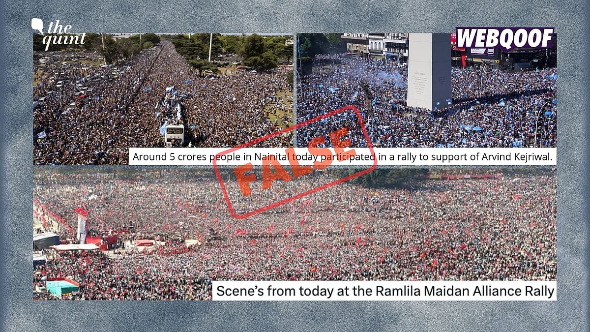 <div class="paragraphs"><p>All three photos are old and have no connection to INDIA bloc or AAP rallies.</p></div>