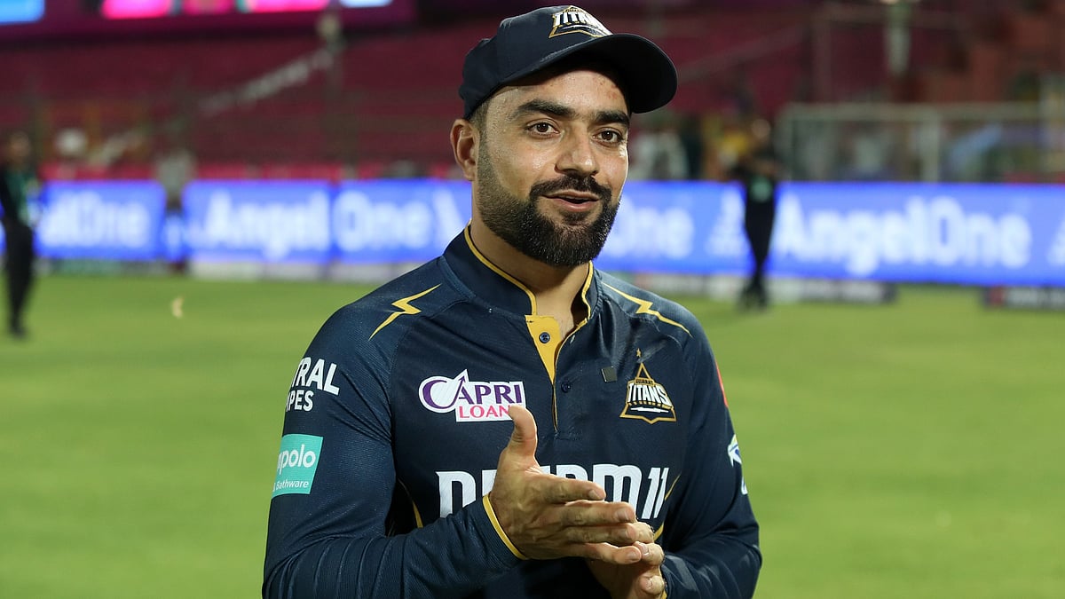 <div class="paragraphs"><p>Rashid Khan of Gujarat Titans interviewed during match 24 of the Indian Premier League season 17 (IPL 2024) between Rajasthan Royals and Gujarat Titans held at the Sawai Mansingh Stadium, Jaipur</p></div>