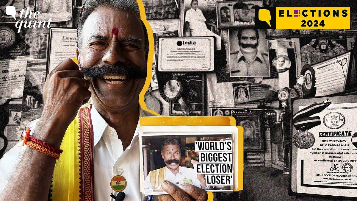 <div class="paragraphs"><p>Undeterred by his losses, Dr Padmarajan is all set to contest the upcoming 2024 Lok Sabha elections from two Parliamentary constituencies: Tamil Nadu's Dharmapuri and Kerala's Thrissur.</p></div>