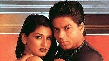 <div class="paragraphs"><p>Sonali Bendre and Shah Rukh Khan in <em>Duplicate</em>.</p></div>