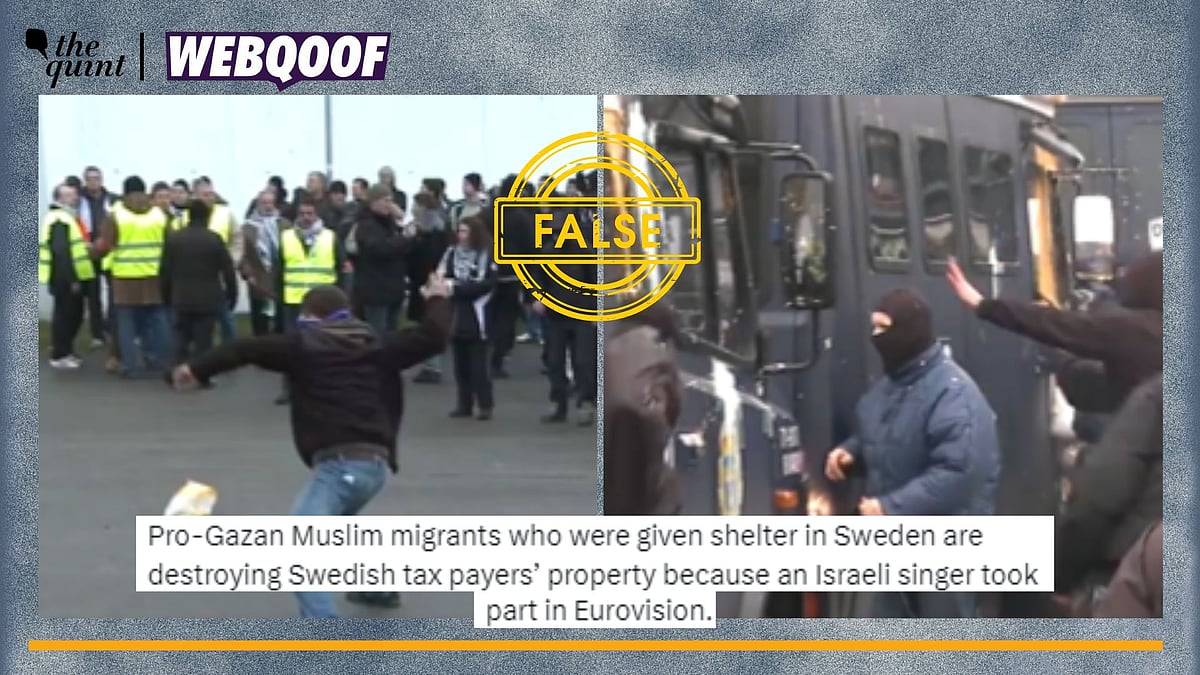 <div class="paragraphs"><p>Fact-Check | The video is of violent protest in Sweden is old and is being falsely shared as a recent incident.</p></div>
