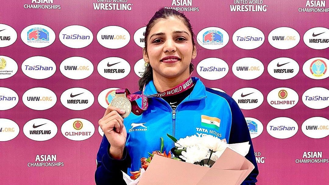 <div class="paragraphs"><p>Wrestling Olympic Qualifiers: Nisha Dahiya secured a 2024 Paris Olympics quota.</p></div>