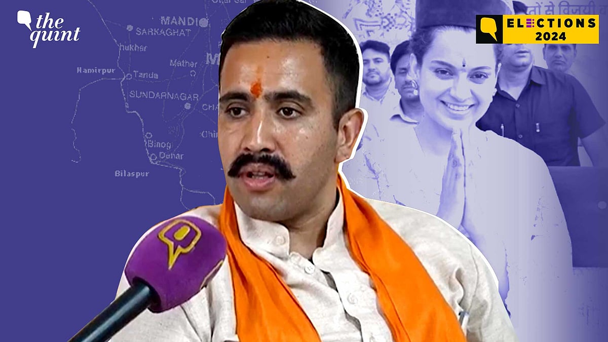 <div class="paragraphs"><p>Vikramaditya Singh is Congress' Mandi candidate, facing Kangana Ranaut.</p></div>