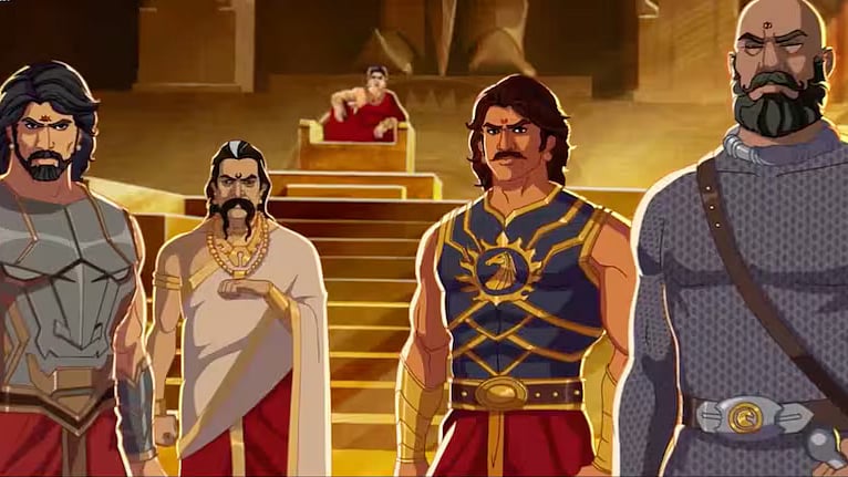 <div class="paragraphs"><p>Here's a still from <em>Baahubali: Crown of Blood.</em></p></div>