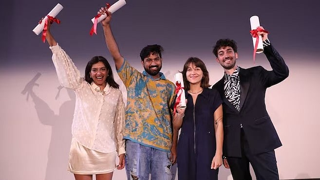 <div class="paragraphs"><p>India's 'Sunflowers Were the First Ones to Know' wins La Cinef Prize at Cannes.</p></div>