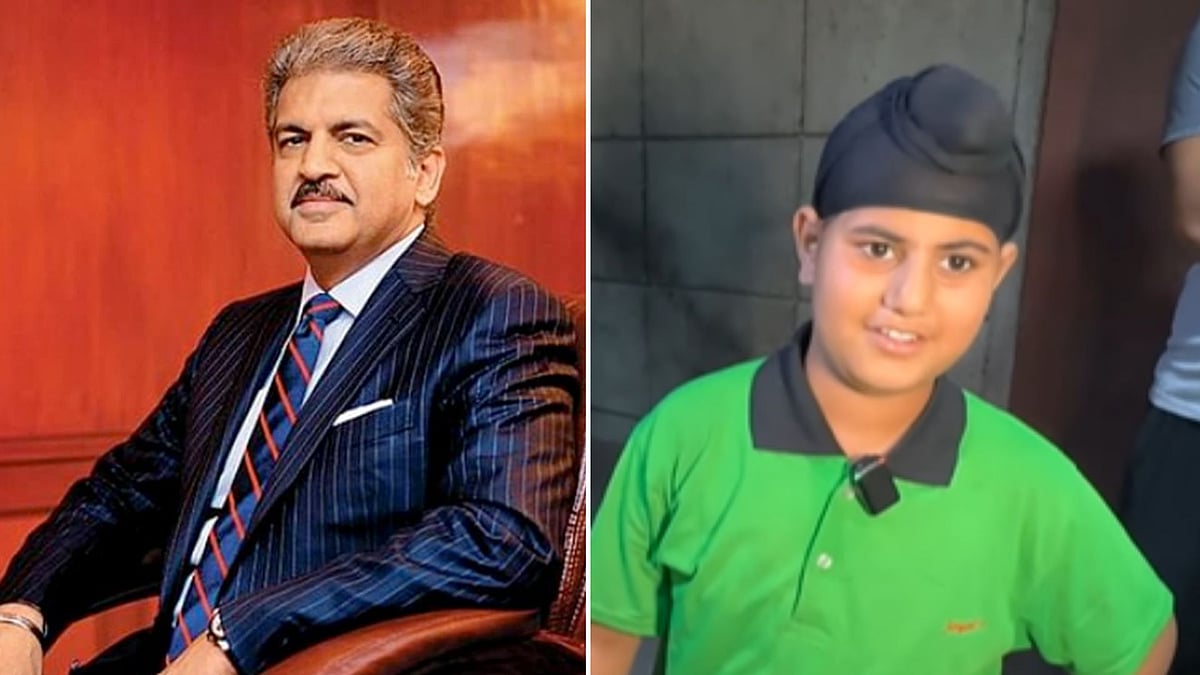 <div class="paragraphs"><p>Anand Mahindra, the industrialist, is lending a hand to Jaspreet, a 10-year-old boy who went viral for selling rolls at a roadside stall in Delhi.</p></div>
