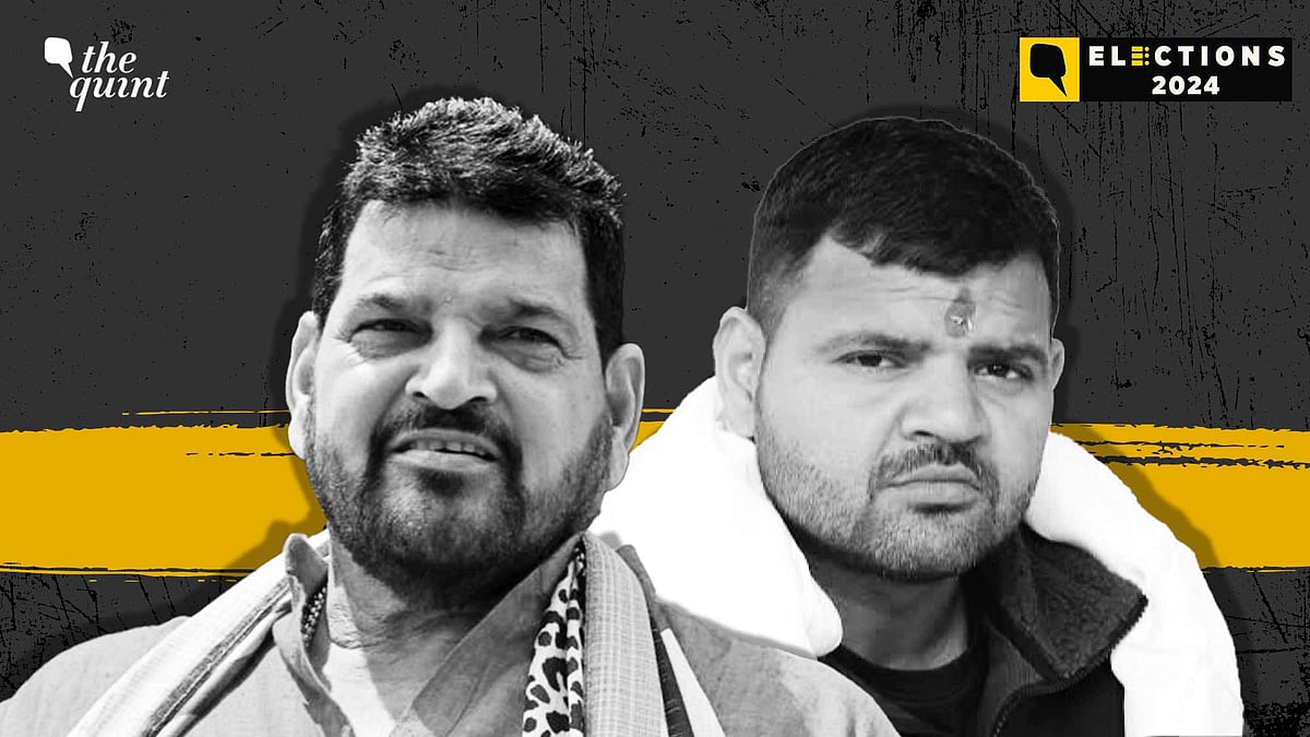 <div class="paragraphs"><p>Brij Bhushan Singh and Karan Bhushan Singh.&nbsp;</p></div>