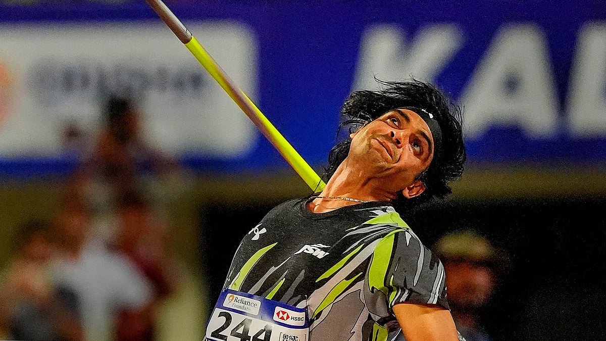 <div class="paragraphs"><p>Neeraj Chopra won a gold medal at the Federation Cup in Odisha's Bhubaneswar.</p></div>