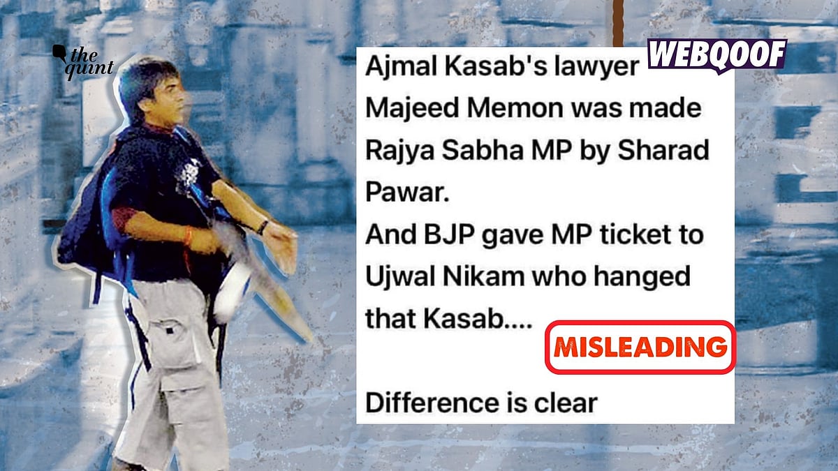 <div class="paragraphs"><p>Memon did not defend Kasab during the trials for the 26/11 terror attacks. The claim is misleading as </p></div>