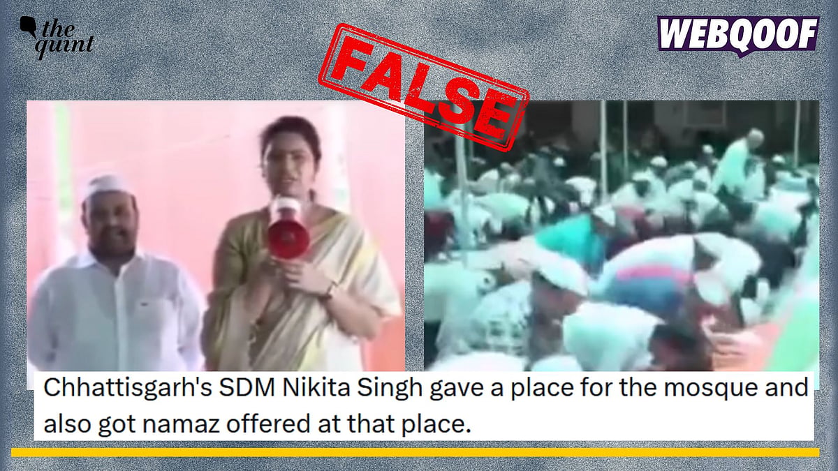 <div class="paragraphs"><p>Fact-check: A video of a YSRCP minister from Andhra Pradesh is being shared to falsely claim that it shows a SDM of Chhattisgarh. </p></div>