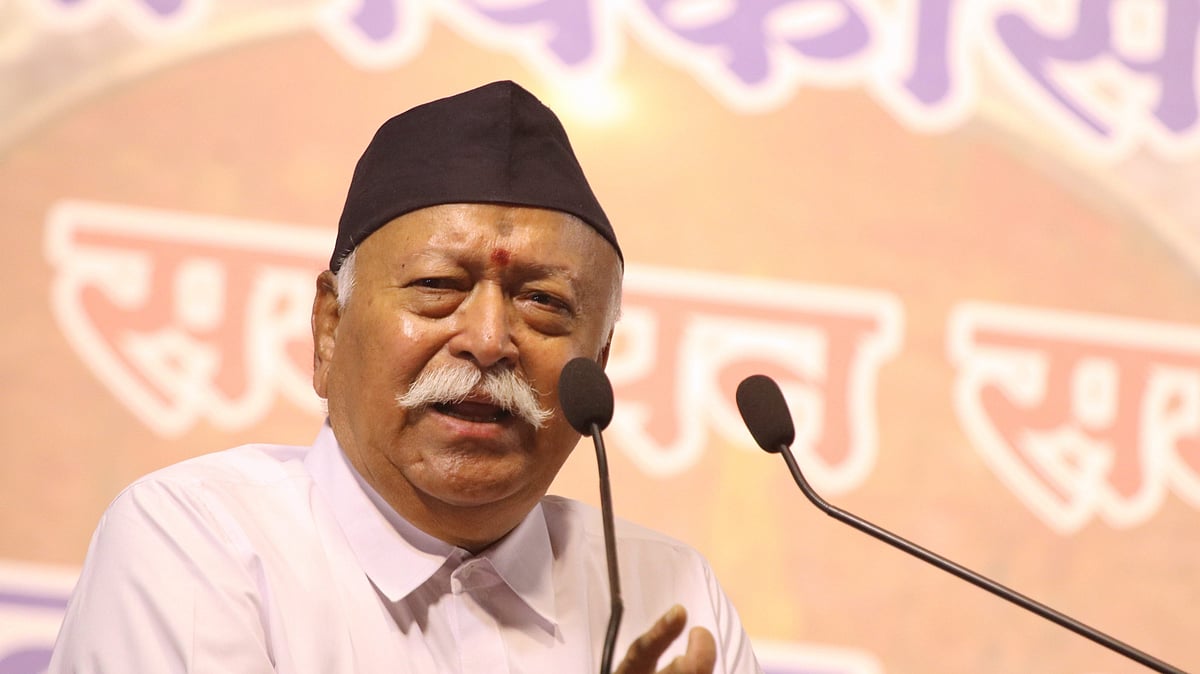 <div class="paragraphs"><p>RSS <em>Sarsanghchalak</em> Mohan Bhagwat addressing an RSS gathering in Nagpur. </p></div>