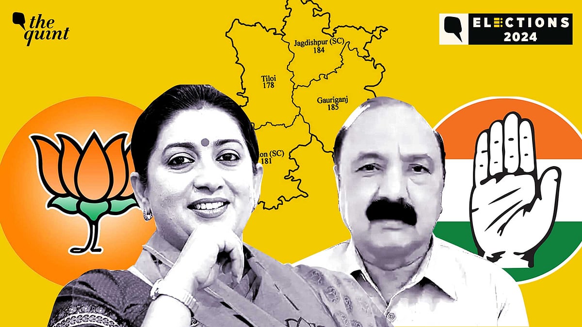 <div class="paragraphs"><p>KL Sharma is leading in Amethi seat by over a lakh votes.</p></div>