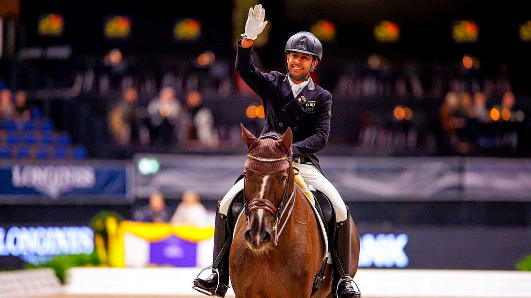<div class="paragraphs"><p>2024 Paris Olympics: Equestrian Anush Agarwalla will represent India in the dressage event.</p></div>