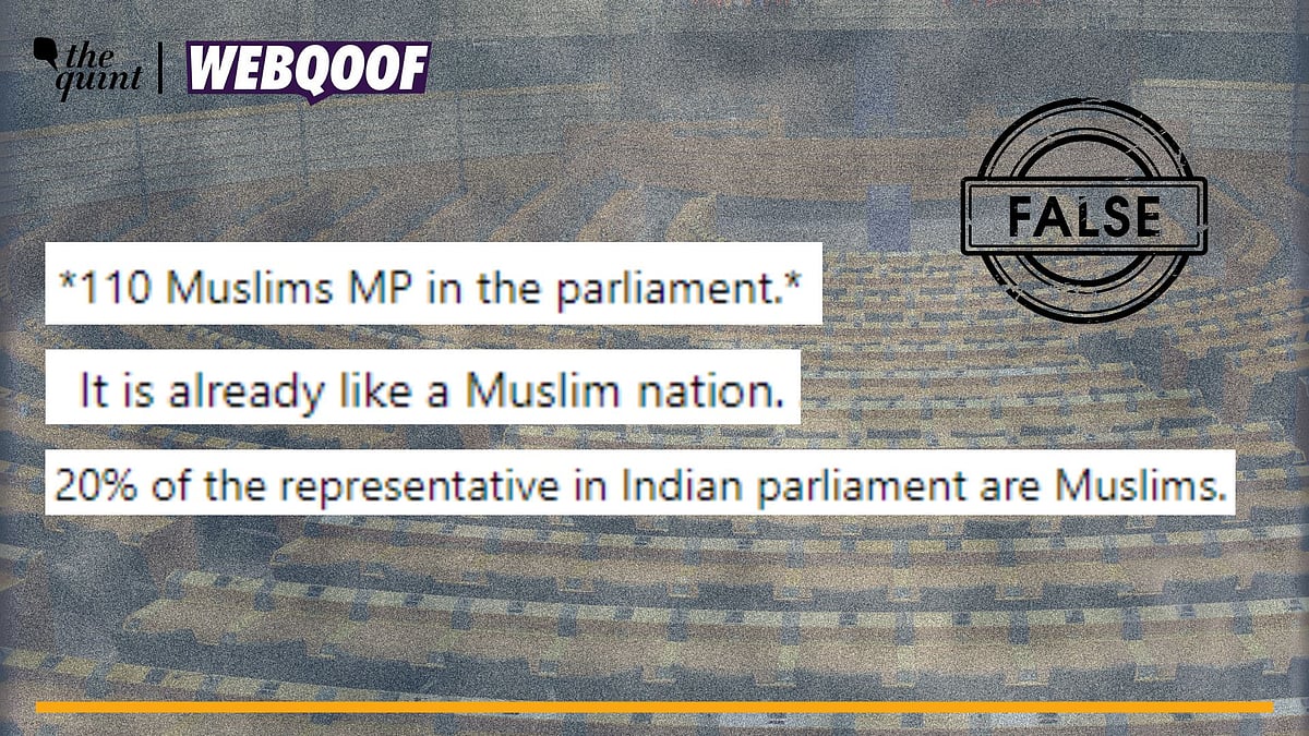 <div class="paragraphs"><p>Fact-Check | The claim of 110 Muslim Members of Parliament is false.</p></div>