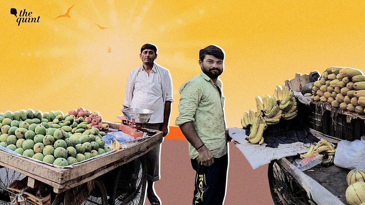 <div class="paragraphs"><p>Street vendors in Delhi. In picture: Mh Shafi and Rehan Khan, fruit vendors from different parts of Delhi.</p></div>