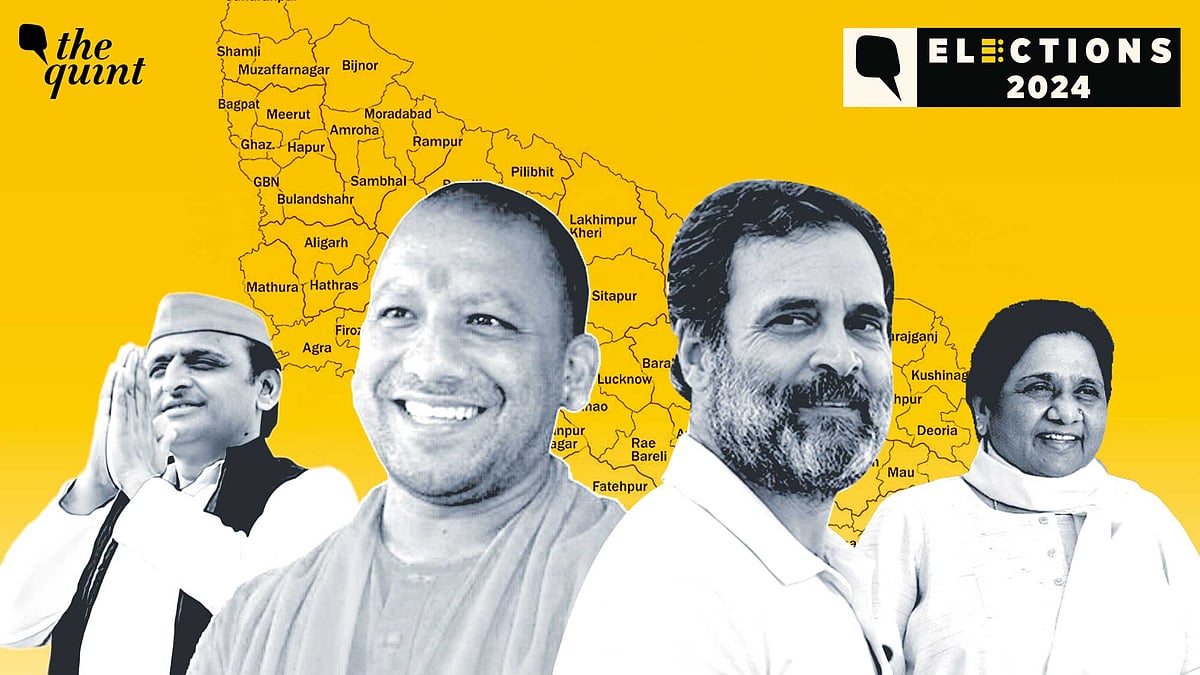 <div class="paragraphs"><p>As per early trends in UP, BJP is leading in over 40 seats and INDIA is close to 30 seats.</p></div>
