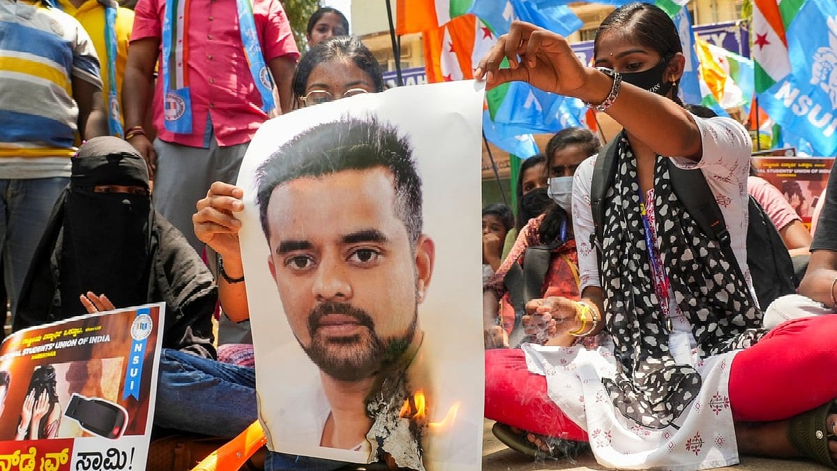 <div class="paragraphs"><p>The videos of the alleged sexual assault by Revanna were released in the week ahead of the first phase of the Karnataka elections on 26 April.</p></div>