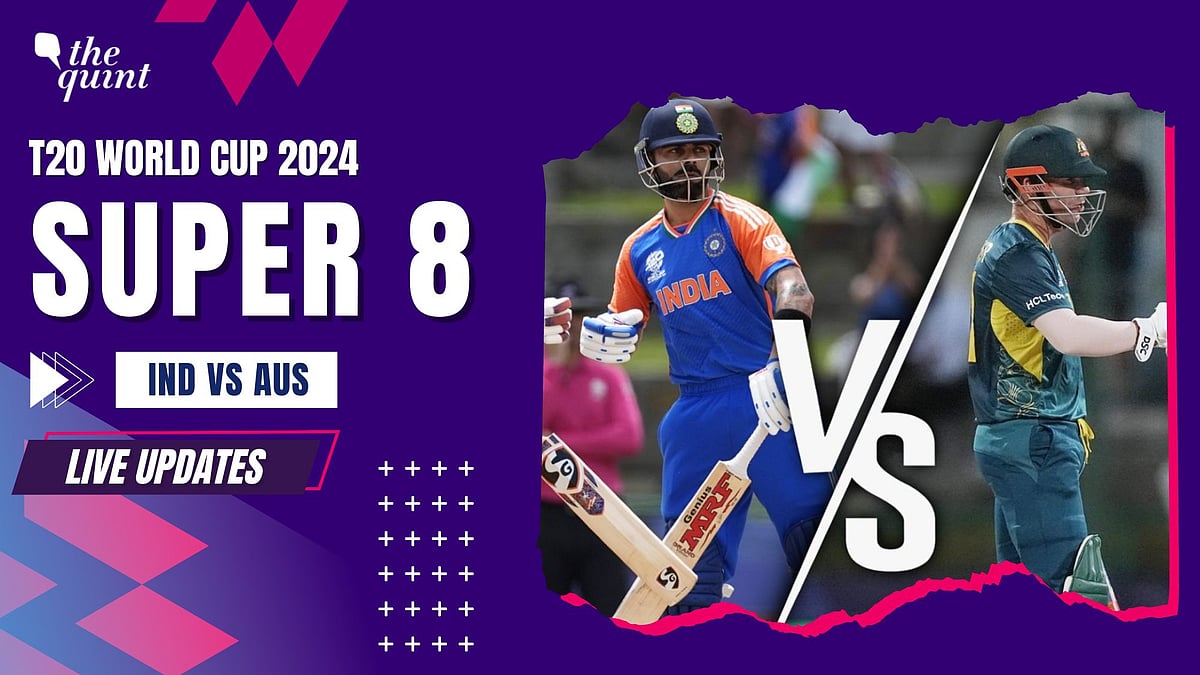 <div class="paragraphs"><p>Live score and latest updates of India vs Australia today's T20 World Cup 2024 match</p></div>