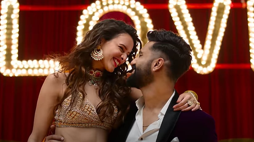 <div class="paragraphs"><p>Vicky Kaushal and Triptii Dimri in a still from <em>Bad Newz</em>. </p></div>