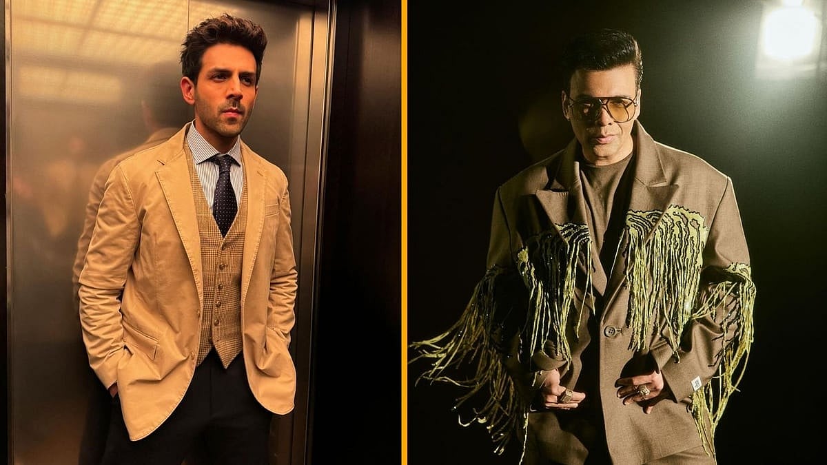 <div class="paragraphs"><p>Kartik Aaryan speaks about rumours of him having a fallout with Karan Johar.&nbsp;</p></div>