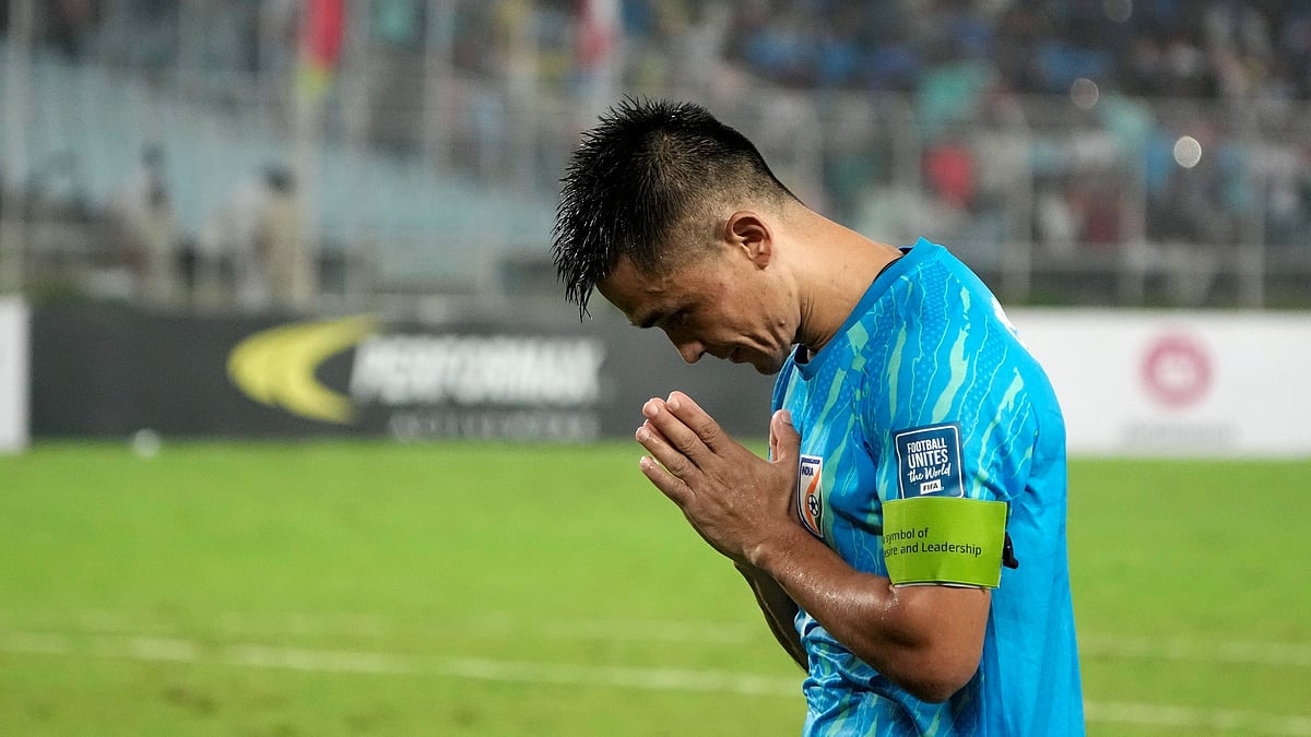 <div class="paragraphs"><p>Sunil Chhetri played his last international game, against Kuwait, in Kolkata.</p></div>