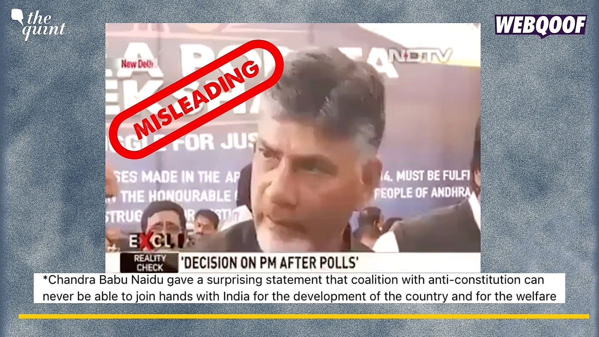 <div class="paragraphs"><p>Fact-Check: This is a five year old video being shared as recent.</p></div>