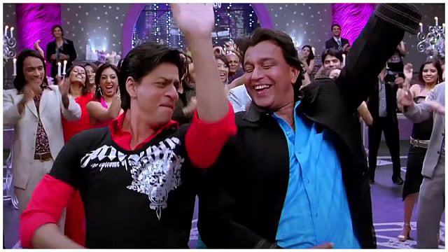 <div class="paragraphs"><p>Shah Rukh Khan and Mithun Chakraborty in a still from<em> Om Shanti Om.</em></p></div>