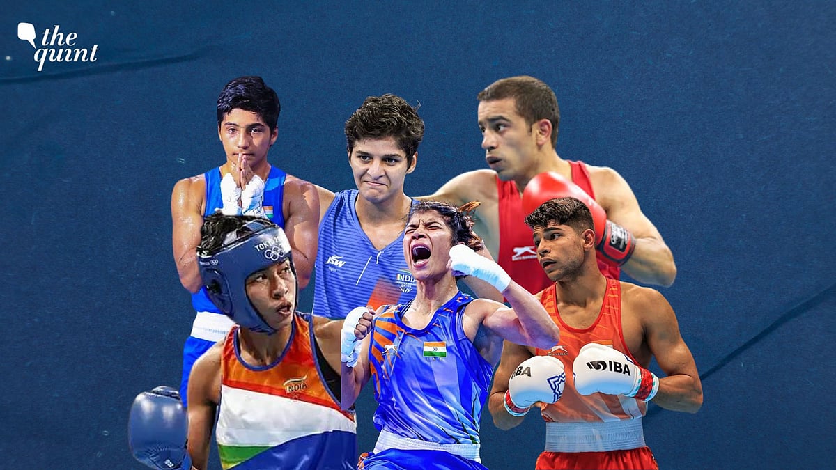 <div class="paragraphs"><p>2024 Paris Olympics: Indian boxers at the Olympics.</p></div>