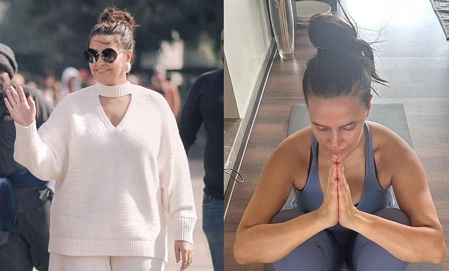 <div class="paragraphs"><p>Neha Dhupia revealed that she gained more than the typical 17kg after giving birth to her daughter Mehr.</p></div>