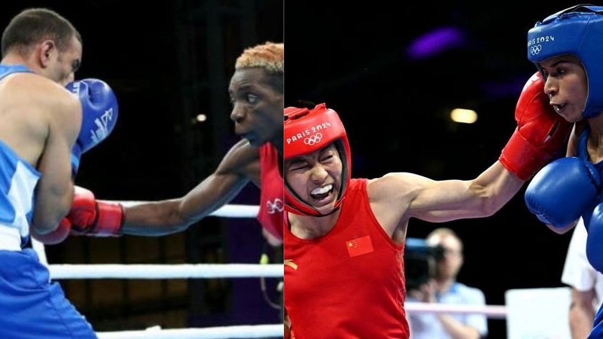 <div class="paragraphs"><p>Paris Olympics 2024: Indian boxers Amit Panghal and Nikhat Zareen.</p></div>