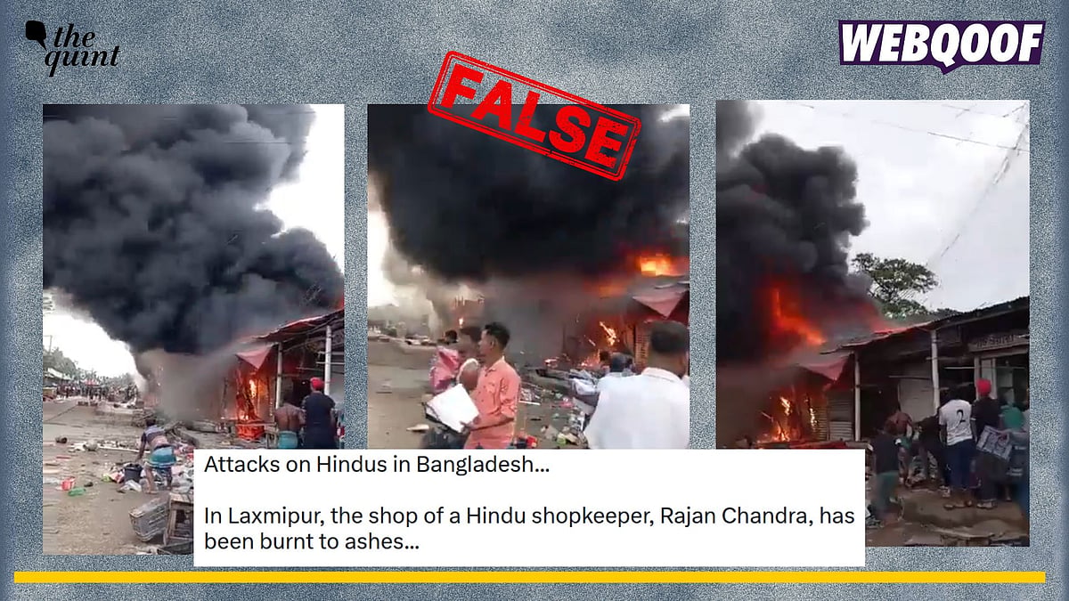 <div class="paragraphs"><p>Fact-check: A false communal angle is being given to an old video of shops that were set ablaze in Bangladesh market.</p></div>
