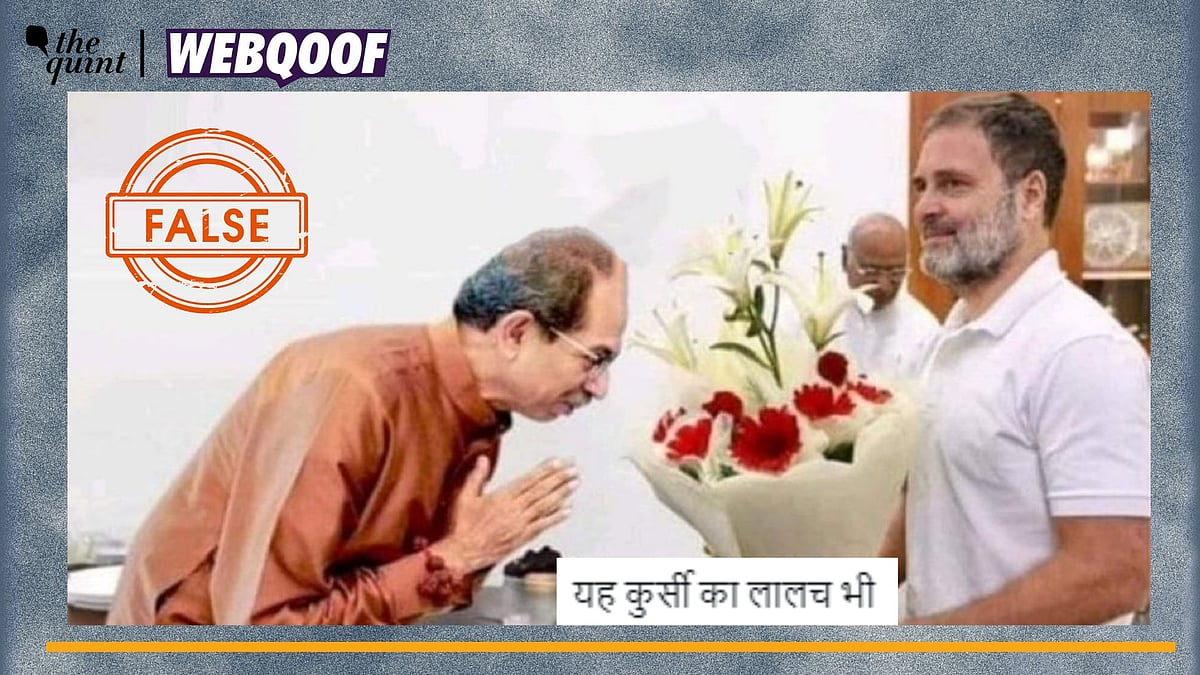 <div class="paragraphs"><p>फॅक्ट चेक | गांधी आणि ठाकरे यांची संपादित केलेला फोटो खरी म्हणून व्हायरल होत आहे.</p></div>
