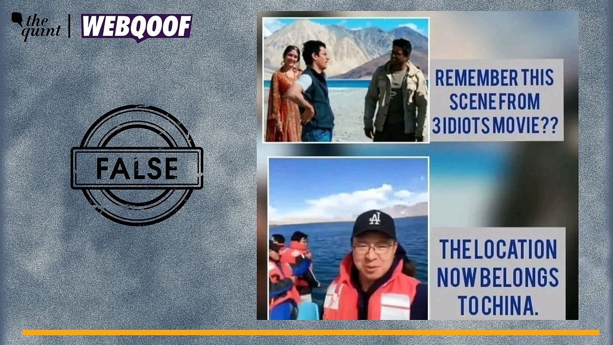 <div class="paragraphs"><p>Fact-Check | This claim of China capturing India's side of Pangong Lake is false.</p></div>