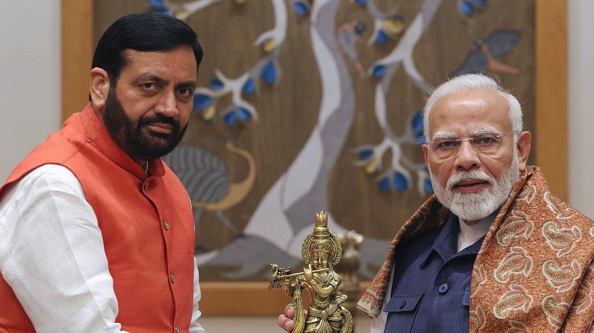 <div class="paragraphs"><p>Nayab Singh Saini and Narendra Modi. </p></div>