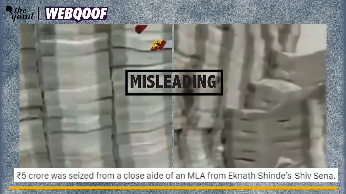 <div class="paragraphs"><p>Fact-Check | The video is old and unrelated to the recent seizing of cash in Pune, Maharashtra.</p></div>