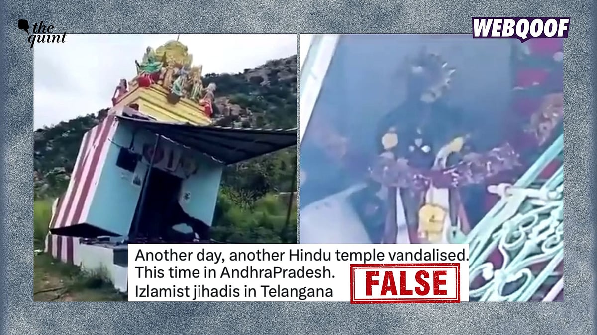 <div class="paragraphs"><p>Annamayya SP Vidyasagar Naidu told The Quint that the communal angle given to the incident was false, and that the main accused is a Hindu priest.</p></div>