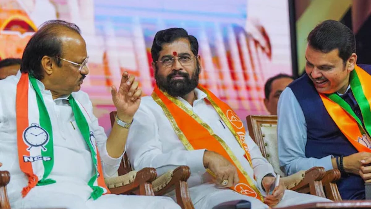 <div class="paragraphs"><p>Ajit Pawar, Deputy CM Eknath Shinde, and Maharashtra Chief Minister Devendra Fadnavis.</p></div>