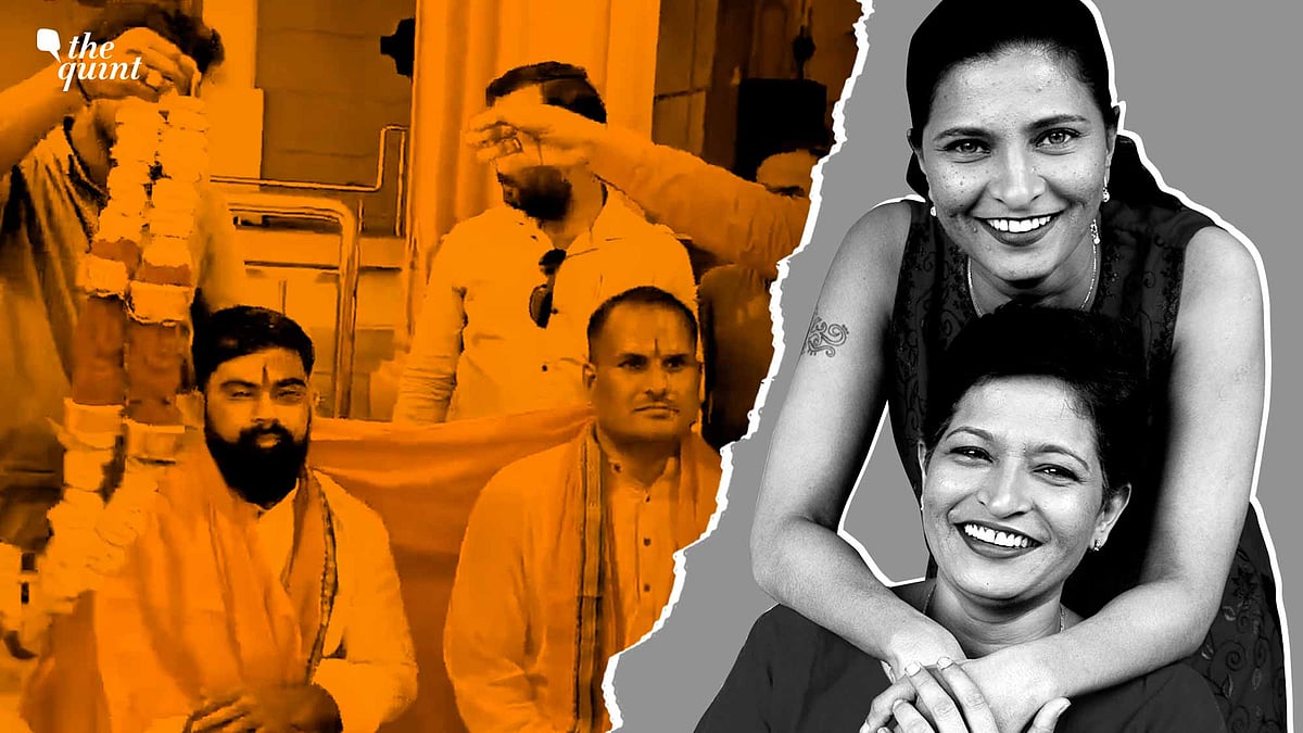 <div class="paragraphs"><p>Accused in Gauri Lankesh case were felicitated by Hindu righ-wing group members.</p></div>