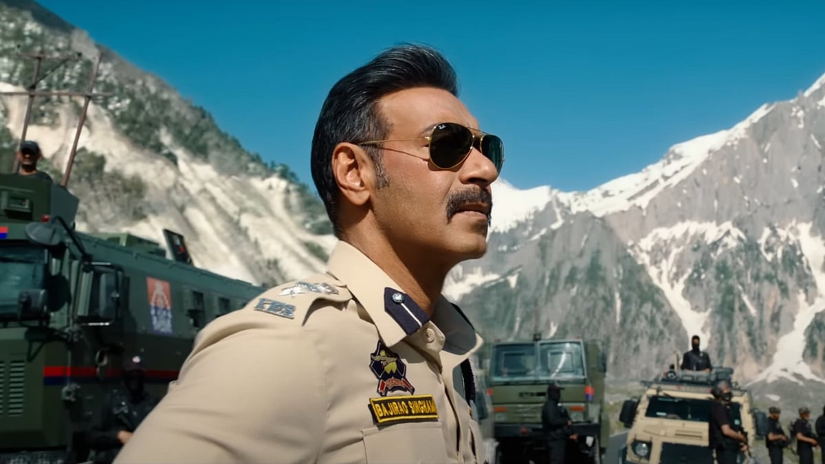 <div class="paragraphs"><p>Ajay Devgn in a still from<em> Singham Again.</em></p></div>