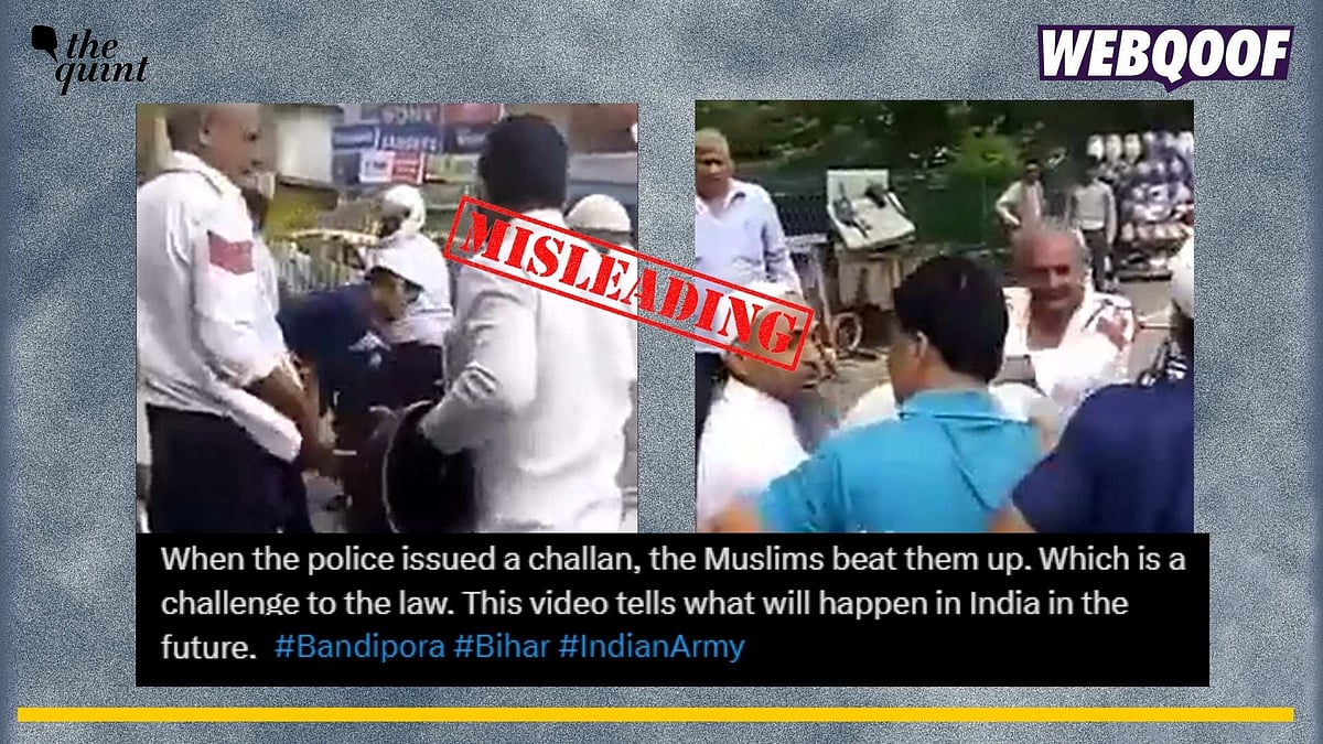<div class="paragraphs"><p>Fact-check: An old video of men beating Delhi traffic personnel has been revived on social media with a communal narrative. </p></div>