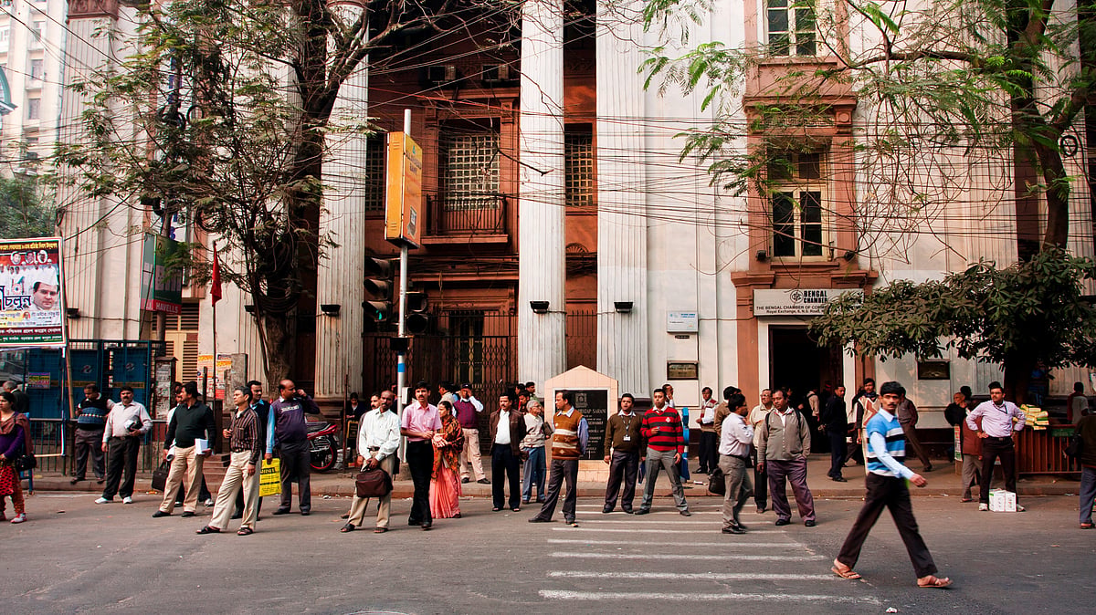 <div class="paragraphs"><p>Image used for representation only. Kolkata, India - January 13, 2013: Pedestrians in a crosswalk waiting for the moment to cross the road on January 13, 2013 in India. Kolkata metropolitan area is spread over 1,886.67 km.</p></div>
