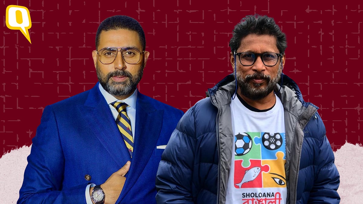 <div class="paragraphs"><p>Abhishek Bachchan, Shoojit Sircar, and Arjun Sen on their film<em> I Want to Talk.</em></p></div>