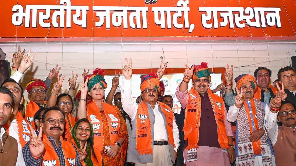 <div class="paragraphs"><p>The ruling BJP, led by Chief Minister Bhajan Lal Sharma, increased its tally from one to five seats in this  battle.</p></div>